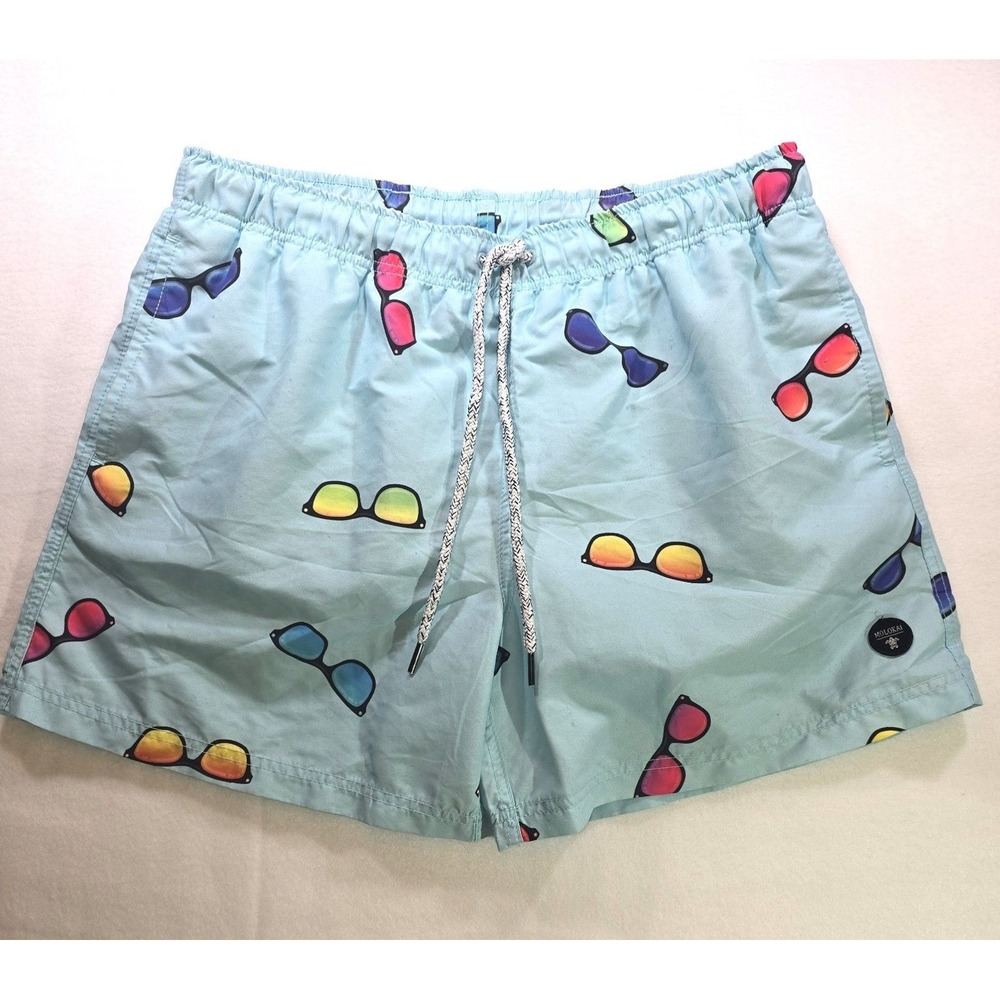 Molokai Surf Co. Sunglasses Volleyball Style Swim Trunks Large
